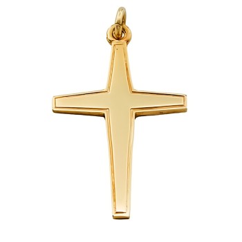 9ct gold 1.5g Cross Pendant